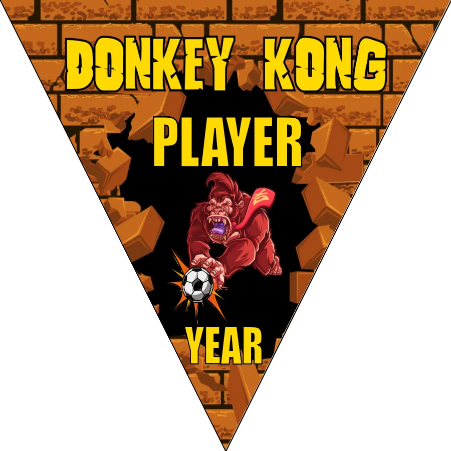 Donkey Kong Soccer Banner-soccer-banner-flags-picture