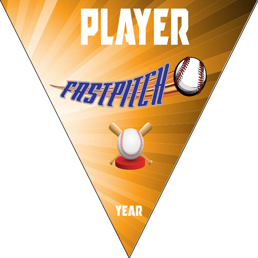 Fast Pitch 1 Softball Banner-softball-player-banners-images