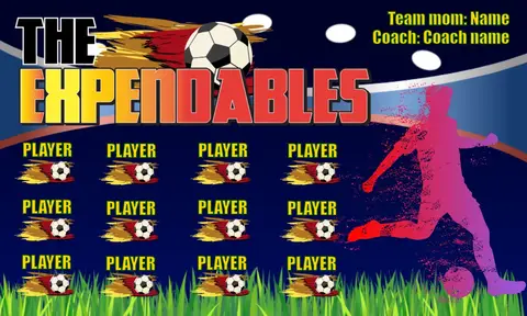 Expendables Soccer Banner-soccer-team-banner-ideas