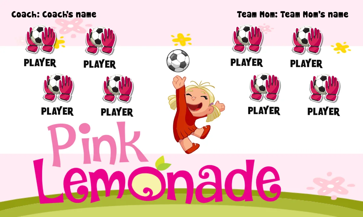 Pink Lemonade Soccer Banner-youth-soccer-banners-picture