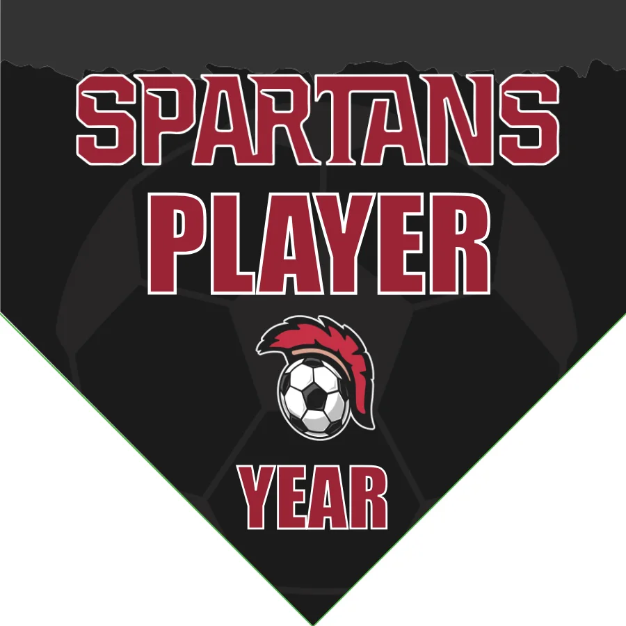 Spartans 1 Soccer Banner-soccer-team-banner-picture