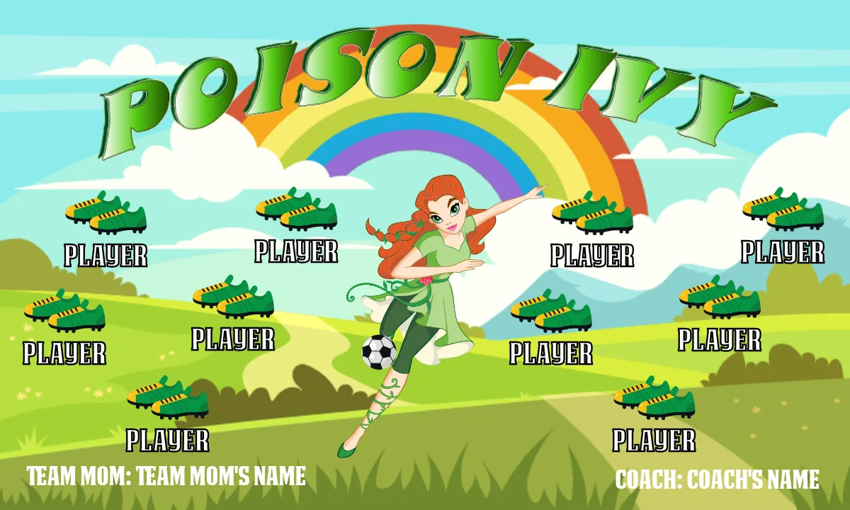Poison Ivy Soccer Banner-banners-for-soccer-team