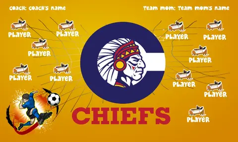 Chiefs Soccer Banner-soccer-banner-stand-picture