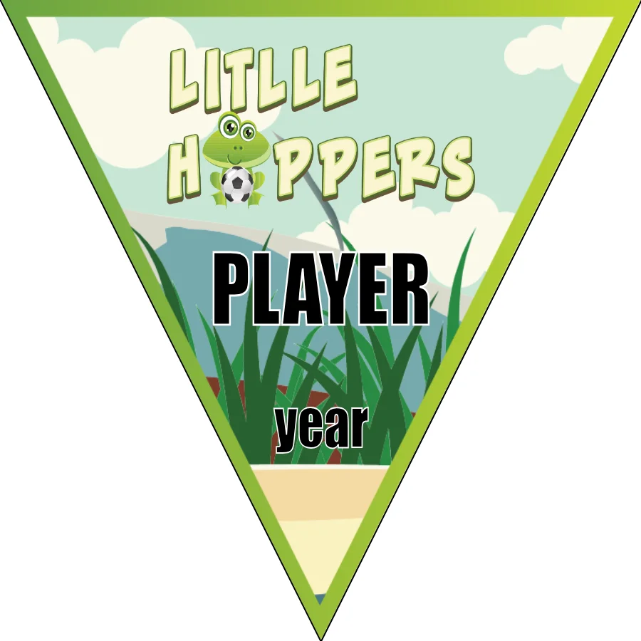 Little Hoppers Soccer Banner-soccer-ball-banner-picture