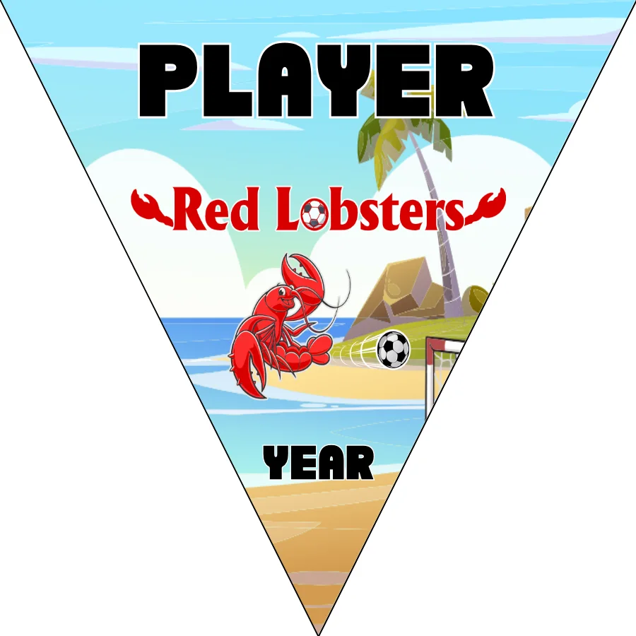 Red Lobsters Soccer Banner-soccer-banners-folsom-picture