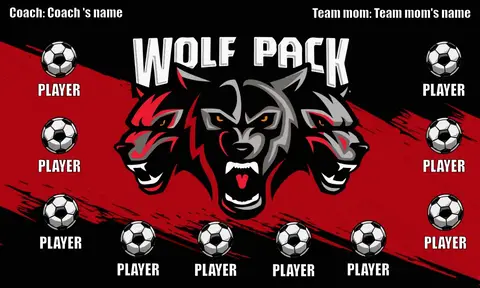 Wolf Pack Soccer Banner-soccer-team-banners-picture