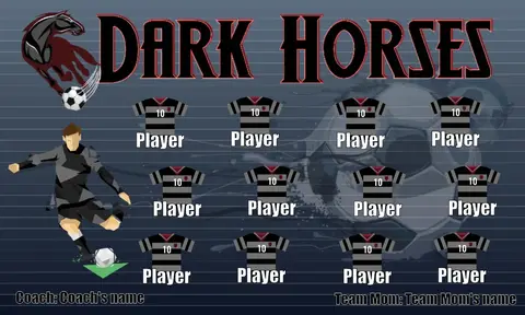 Dark Horses 2 Soccer Bannerayso-soccer-banner-ideas