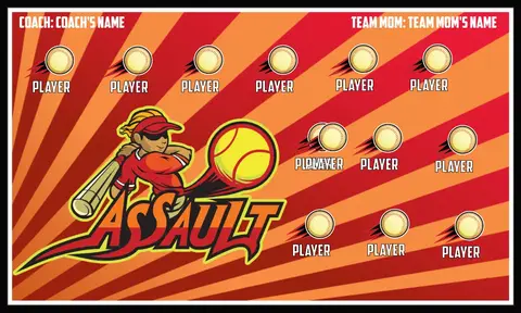 Assault-red-orange-hem-softball-banner-backgrounds-images