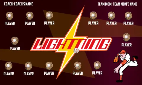 Lightning 2-yellow-red-hem-homemade-softball-banner-ideas-picture