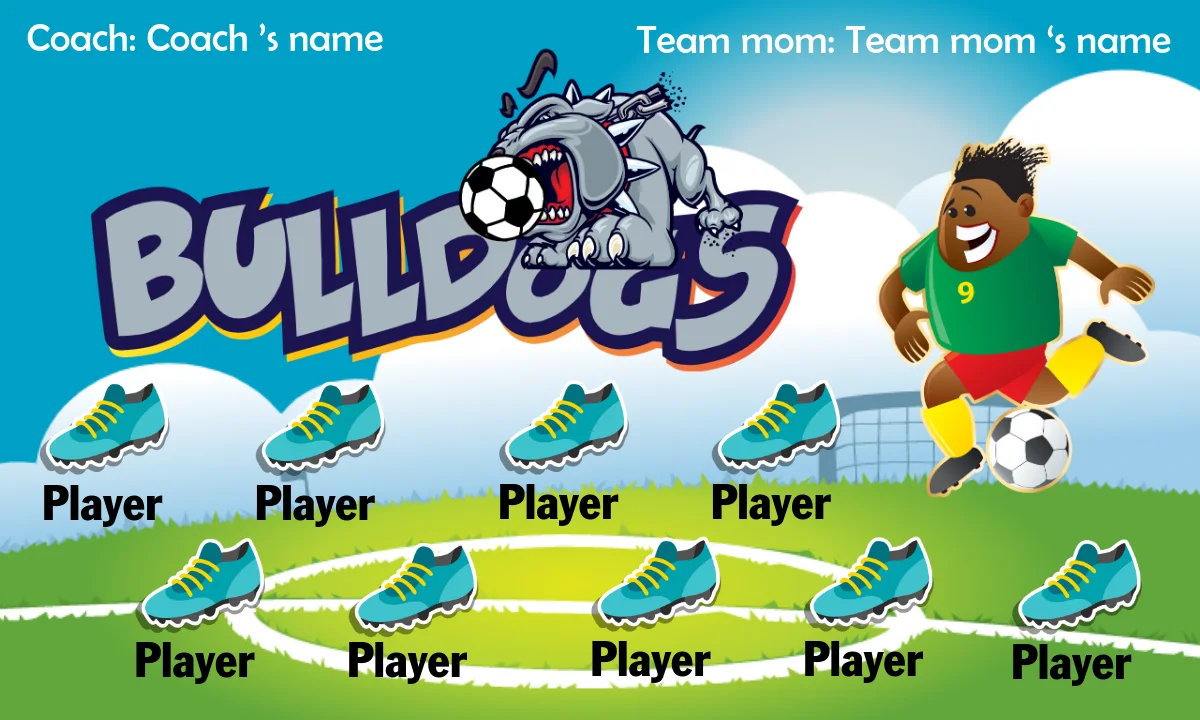 Bulldogs 1 Soccer Bannersoccer-six-banner-competition
