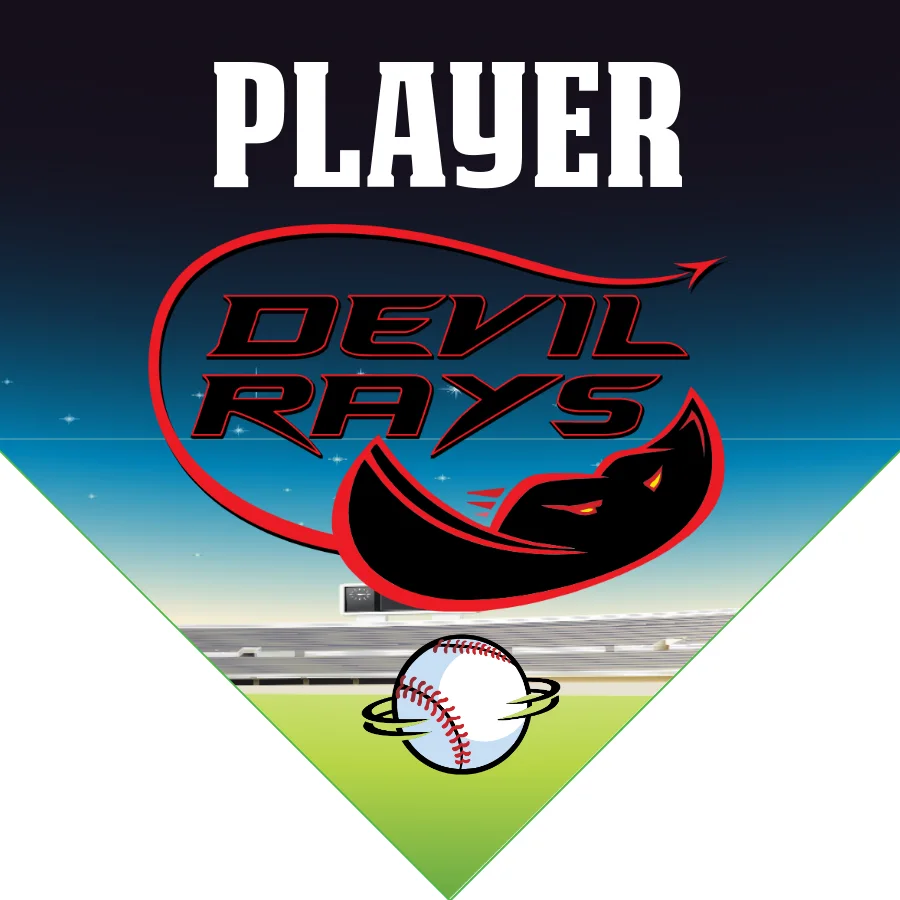 Devil Rays 2 Softball Banner-softball-team-banners-images