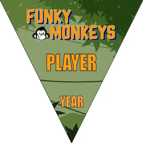 Monkeys Funky Soccer Banner-soccer-banner-stand-picture