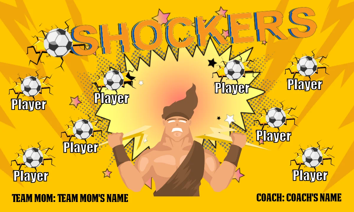 Shockers Soccer Banner-soccer-party-banner