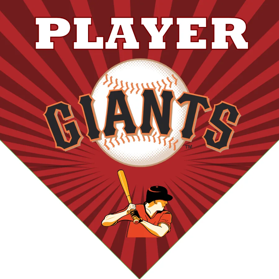 Giants 3 Baseball Banner-baseball-banner-vector-art-images