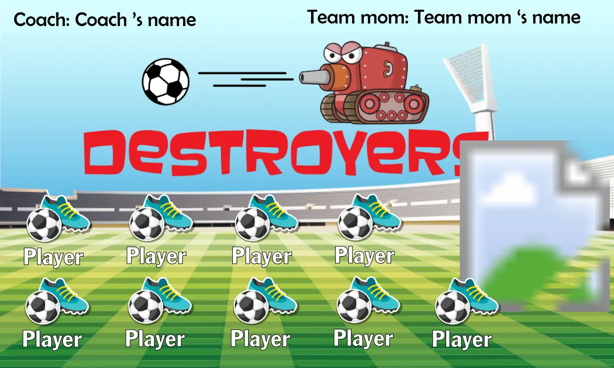 Destroyed Soccer Banner-soccer-banners-los-angeles