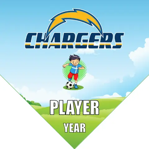 Chargers Soccer Banner-felt-soccer-banner-kit-picture