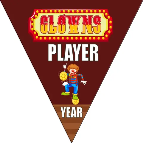 Clowns Soccer Banner soccer-soccer-banners-sacramento-picture