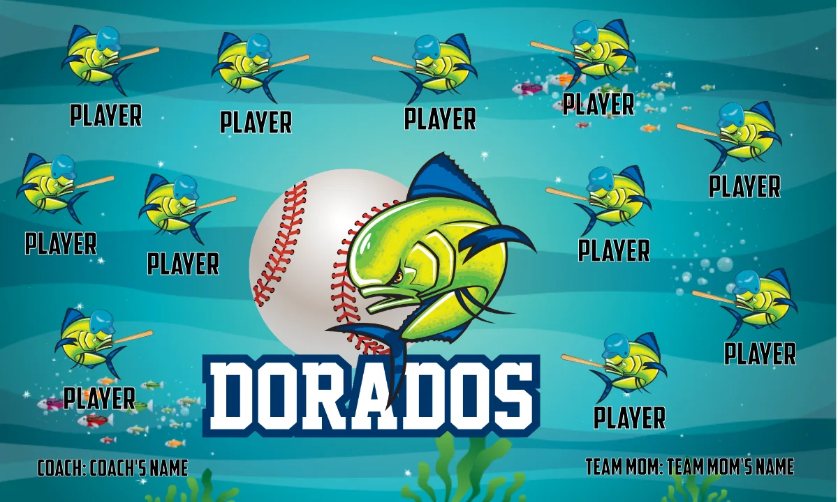Dorados Softball Banner-youth-softball-banners-images