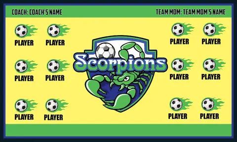Scorpions 2 Soccer Banner-soccer-banner-templates-picture