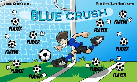 Crush Blue Soccer Banner -soccer-banners-san-diego-picture