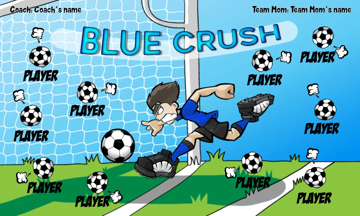 Crush Blue Soccer Banner -soccer-banners-san-diego-picture