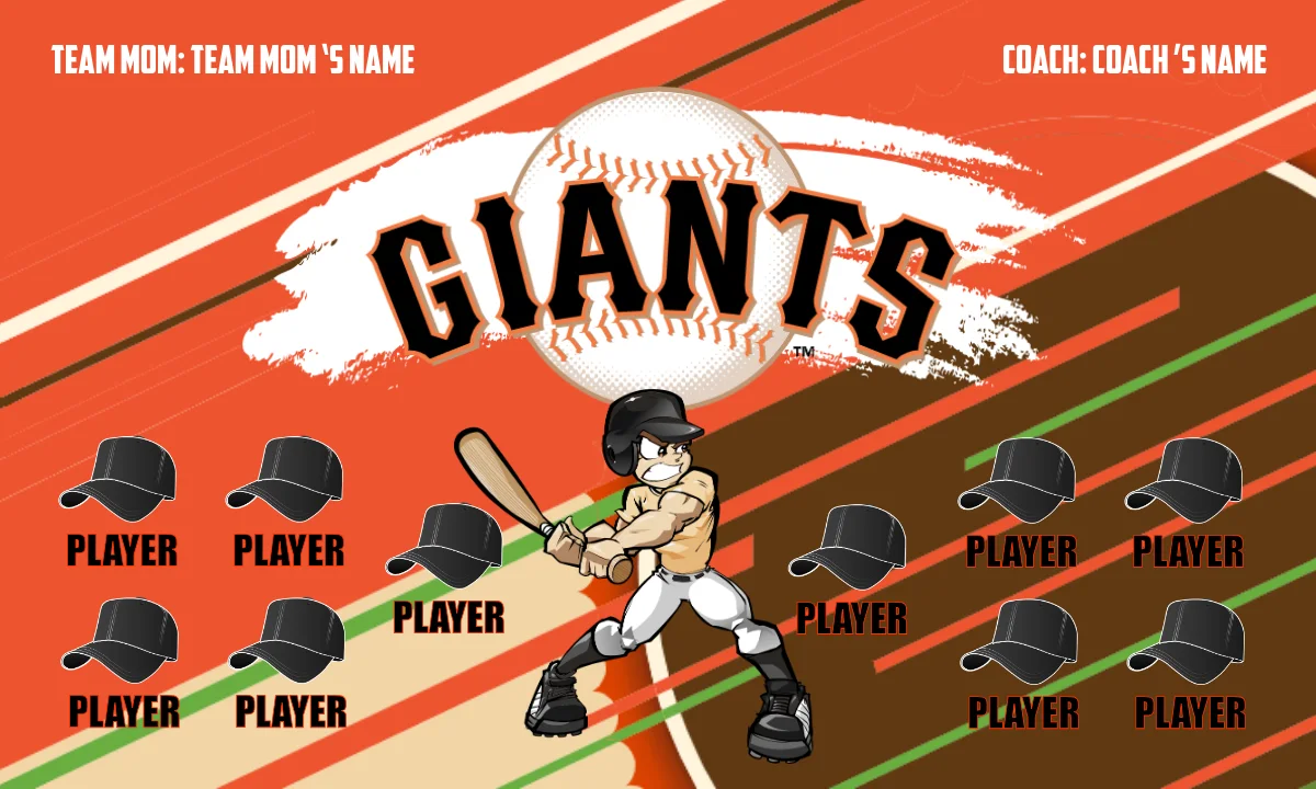 Giants Baseball Banner-baseball-team-banners-with-photos-images