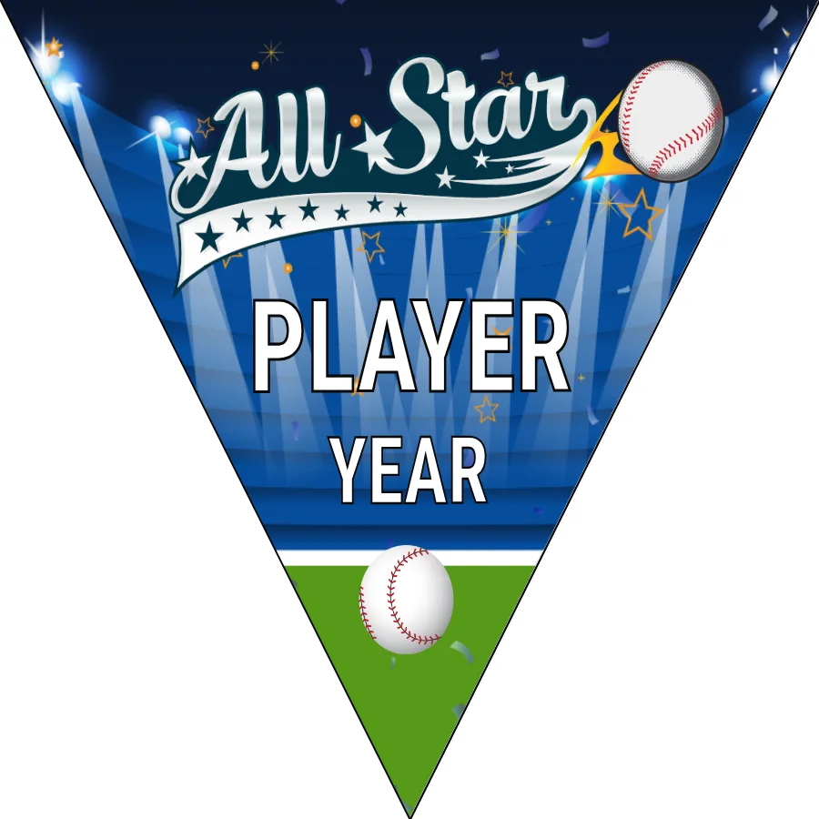 All Star 5 Baseball Banner-baseball-team-banner-images