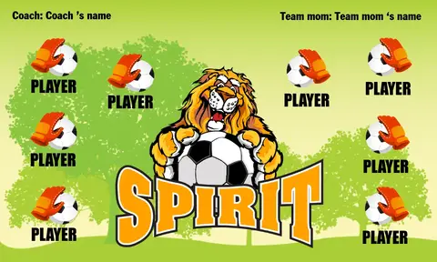 SpidSpirits Soccer Banner-design-soccer-banner-online