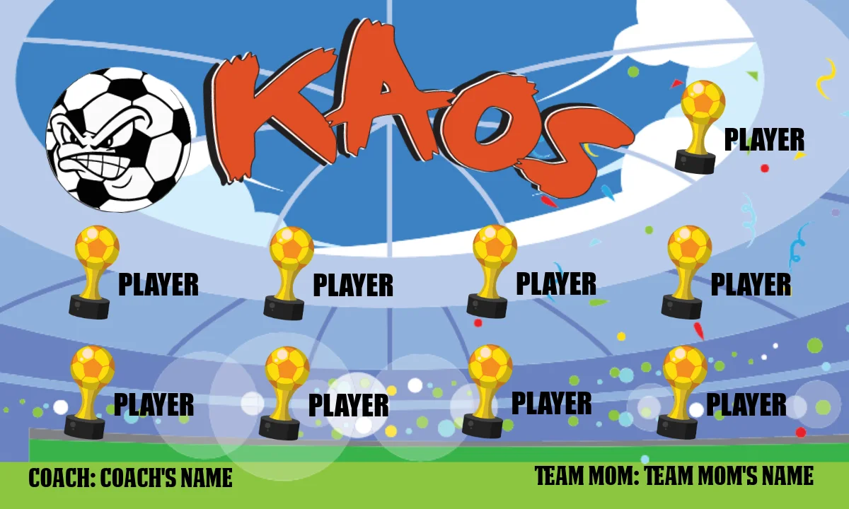 Kaos Soccer Banner-homemade-soccer-banner-ideas