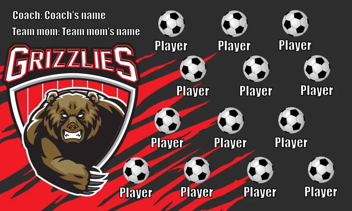Grizzlies Soccer Banner-soccer-banner-ideas