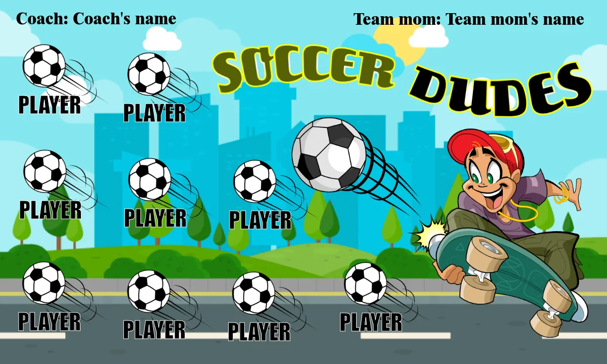 Dudes Soccer Soccer Banner-soccer-field-banners