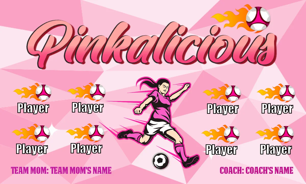 Pinkalicious Soccer Banner-banners-for-soccer-team