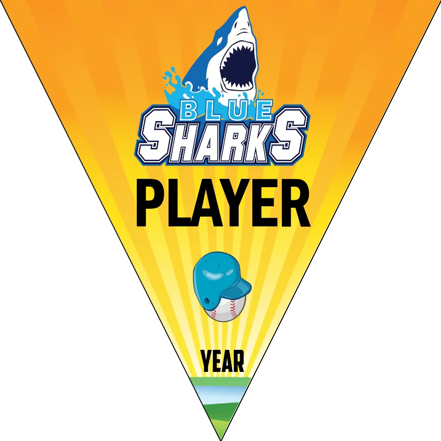 Blue Sharks Softball Banner-fastpitch-softball-banners-images