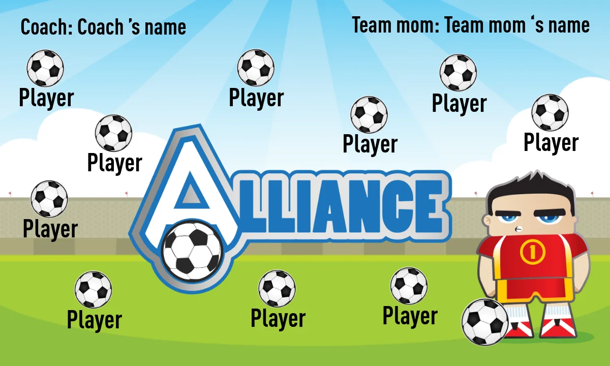 Alliance Soccer Banner-soccer-banner-diy-picture