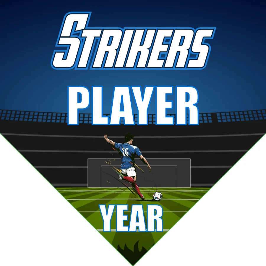 Strikers Soccer Banner-soccer-banners-sacramento-picture