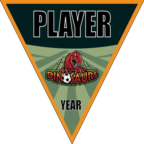 Dinosaurs 2 Soccer Banner-soccer-banner-pictures-picture
