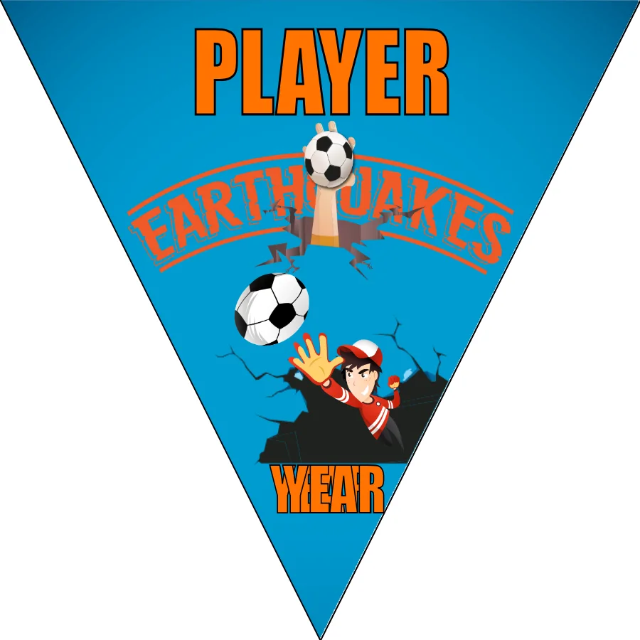 Earthquakes 3 Soccer Banner-soccer-birthday-banner-picture
