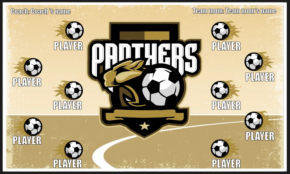 Panthers 3 Soccer Banner-banners-for-soccer-team-picture
