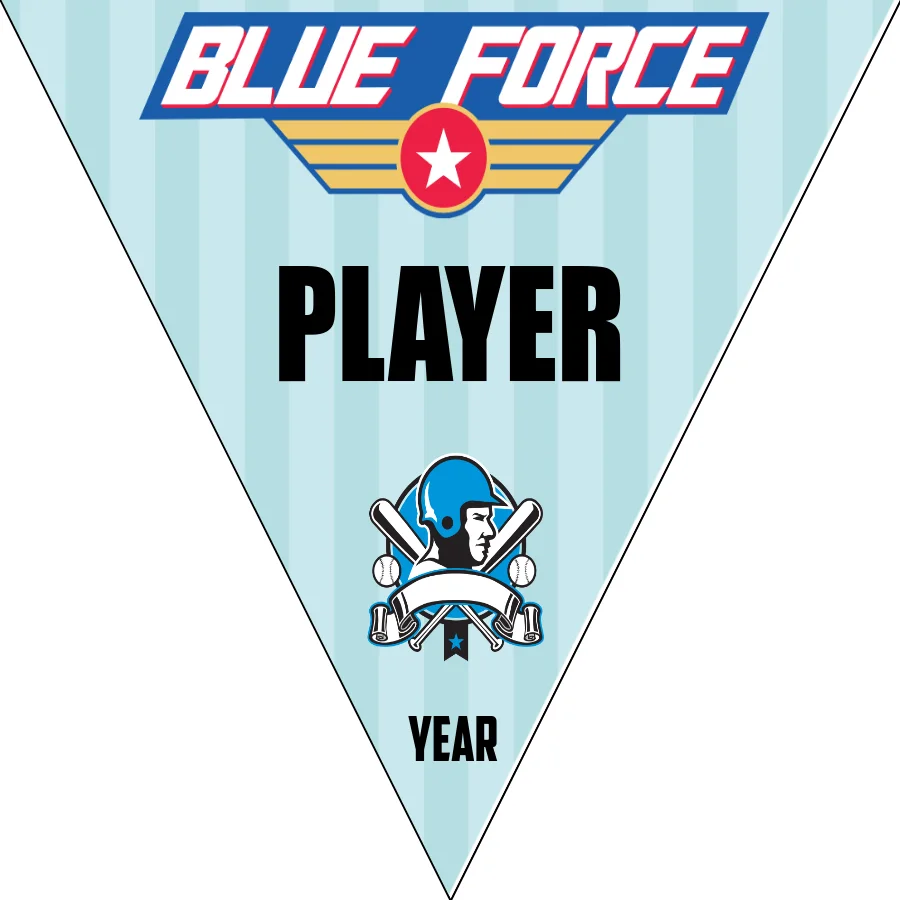Blueforce 1 Softball Banner-softball-team-banner-images