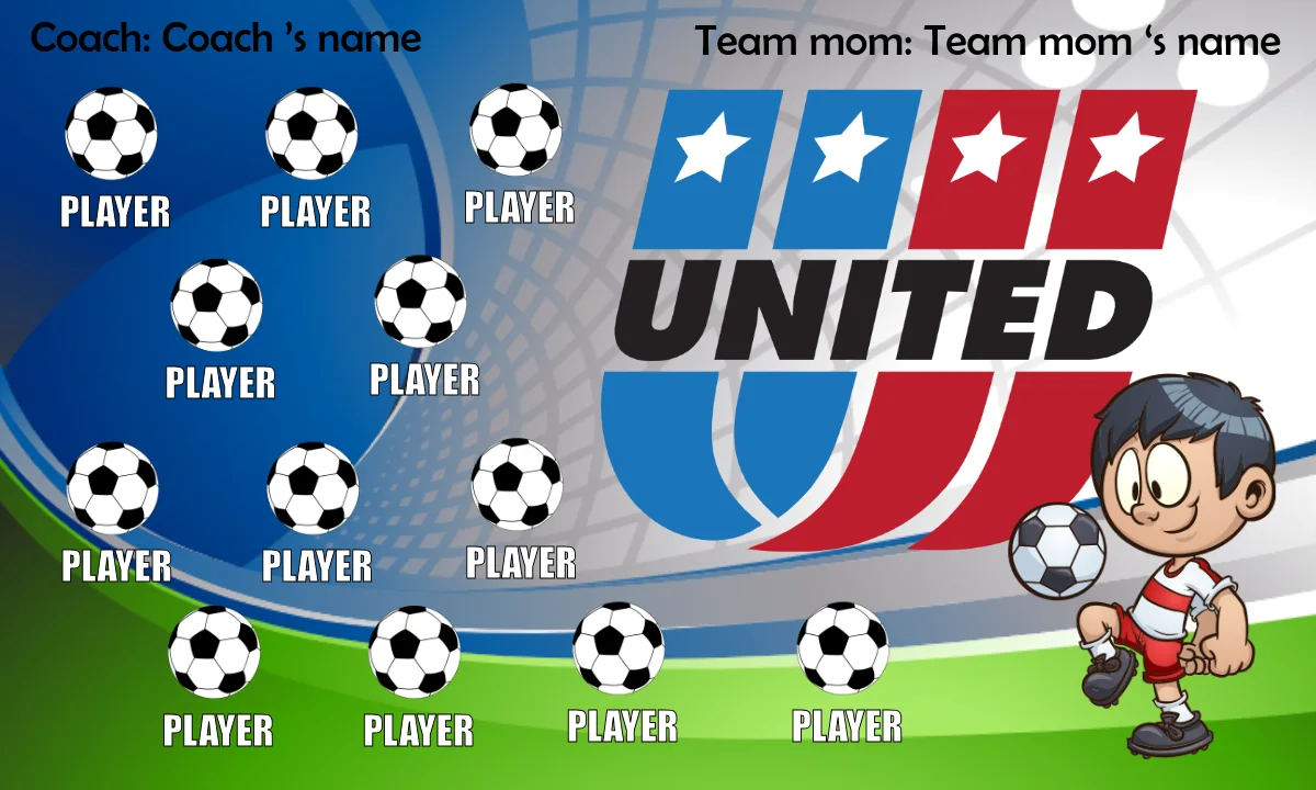 Traiblazers Soccer Banner-soccer-team-banner-ideas