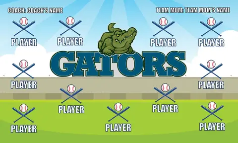 Gators 3 Softball Banner