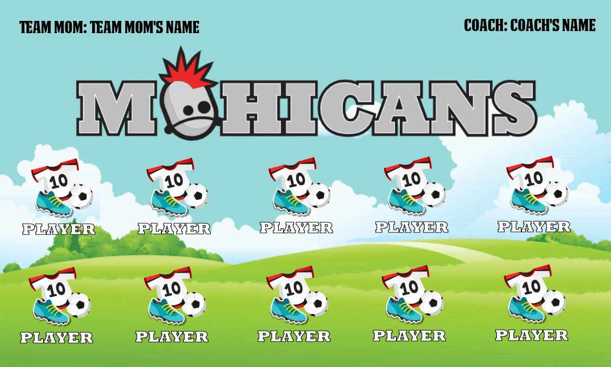 Mohicans Soccer Banner-soccer-banner-templates
