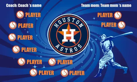 Houston Astros Baseball Banner-baseball-flags-and-banners-images