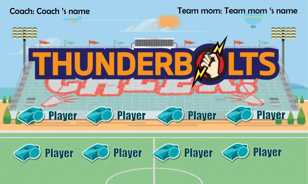 Thuderbolt Soccer Banner-belgian-soccer-banner