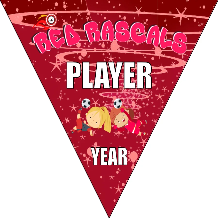 Red Rascals Soccer Banner-soccer-banner-size-picture