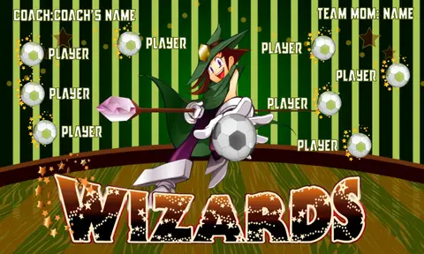 Wizards Soccer Banner,-soccer-banner-flags-picture