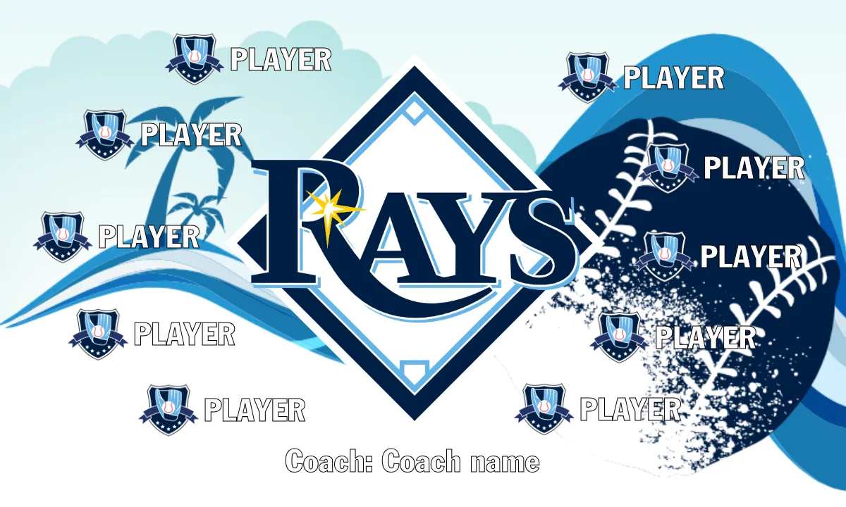 Tampa Bay Rays Baseball Banner-softball-team-banner-picture