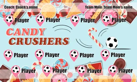 Crushers Candy Soccer Banner-soccer-banner-supplies