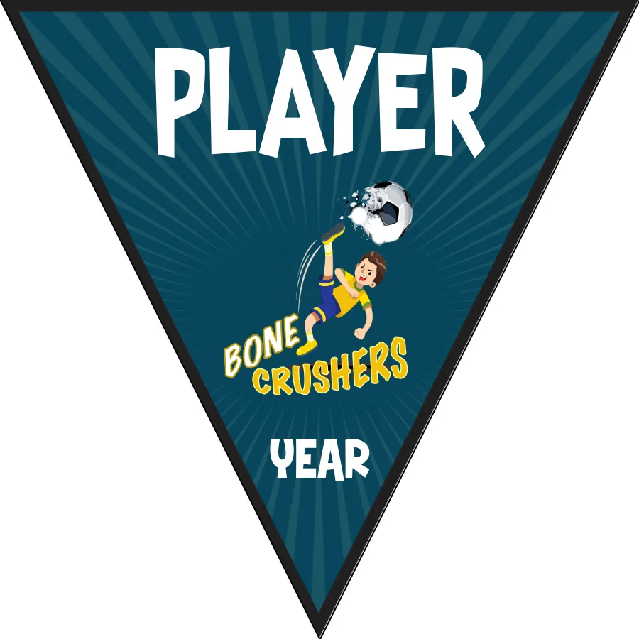 Crushers Bone Soccer Banner-soccer-banners-elk-grove-ca-picture