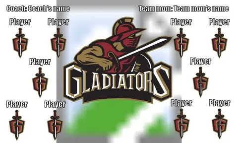 Gladiator Soccer Banner-soccer-team-banners